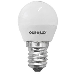 Lâmpada Superled Bolinha G45 de 4 Watts e 6500K - 20000 - OUROLUX