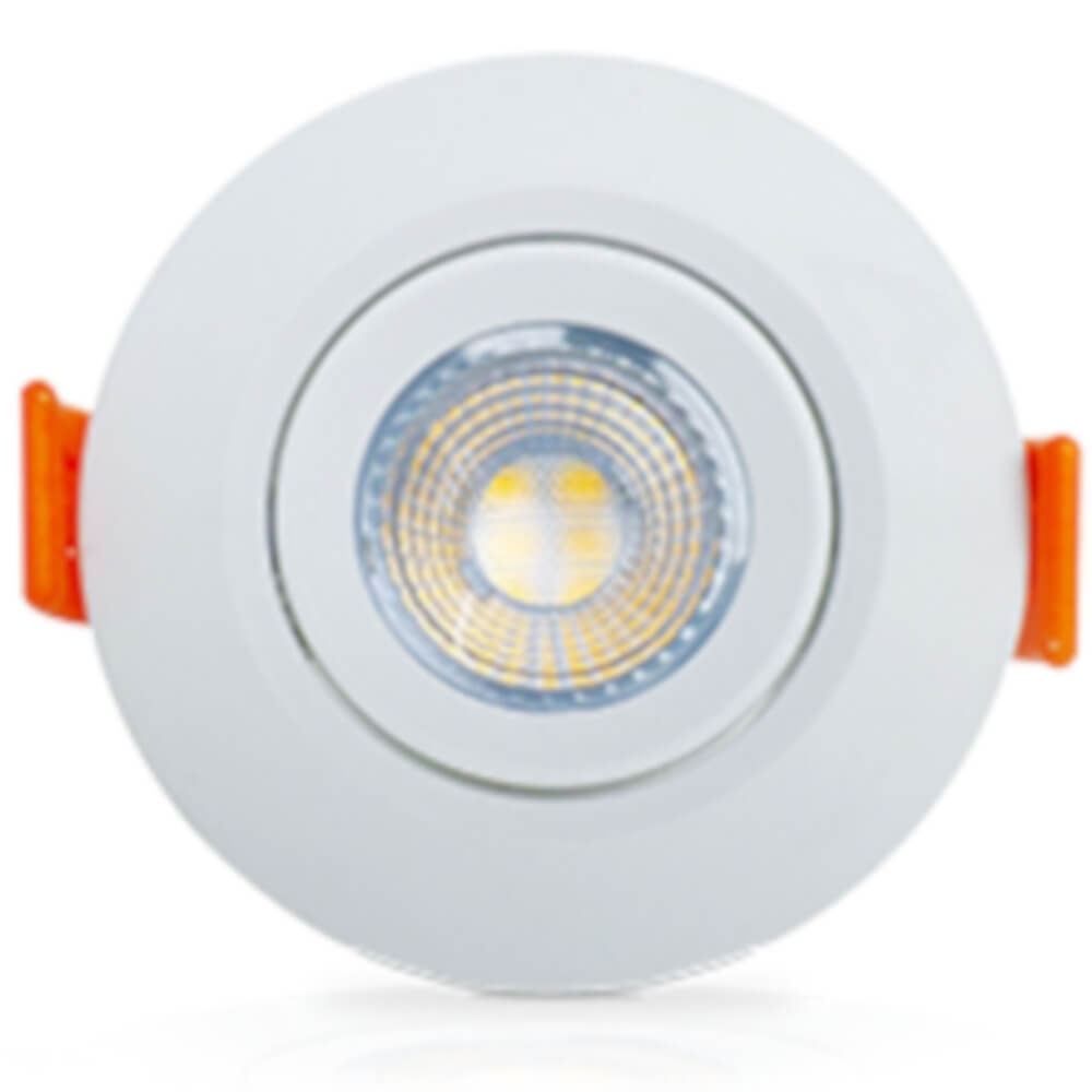 Imagem do produto Luminária Superled Mini Spot Redondo Branco 3 Watts 4000K - 05610A - OUROLUX