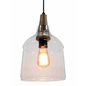 Pendente Spritz Liso Transparente 1XE27 - 02150001-05 - TASCHIBRA