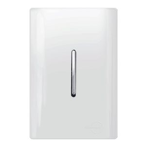 1 Interruptor Vertical Paralelo com Placa 4x2 + Suporte - DC-12003 - NOVARA
