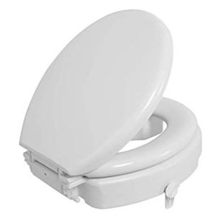 Assento Elevado para Trava 11cm com TPK Almofadado Branco - TAE7TK - ASTRA