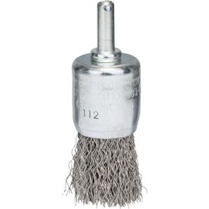 Escova de Ponta Crimpada de 25x0,3mm em Aço Inoxidável - 2608622127000 - BOSCH