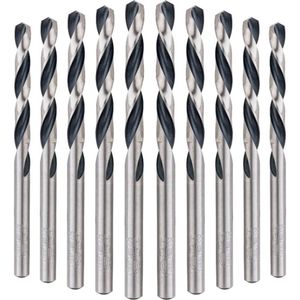 Broca para Metal Aço Rápido HSS-POINTTEQ 5.0mm 10 Unidades - 2608577218 - BOSCH