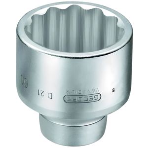Soquete Estriado D-21 1"" - 50mm - 018.004 - GEDORE