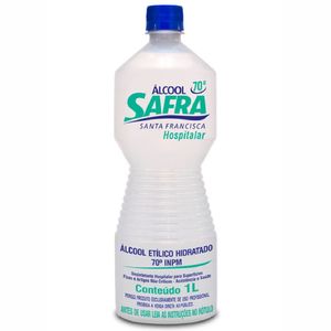 Álcool Líquido 70º 1 Litro - 090108 - SAFRA