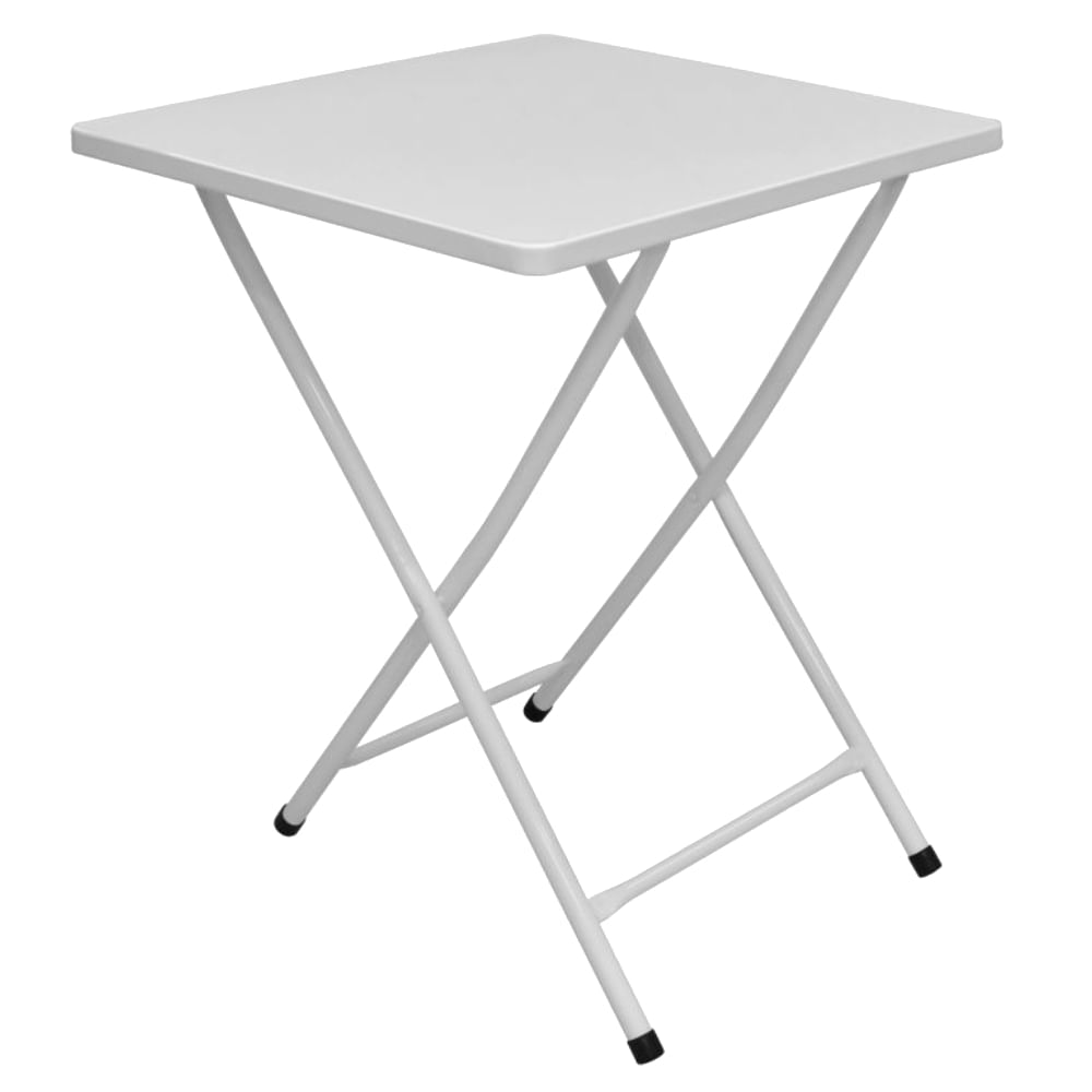 Imagem do produto Mesa de Aço Dobrável Branca 71x58x58 cm - 10.402.01 - AÇOMIX