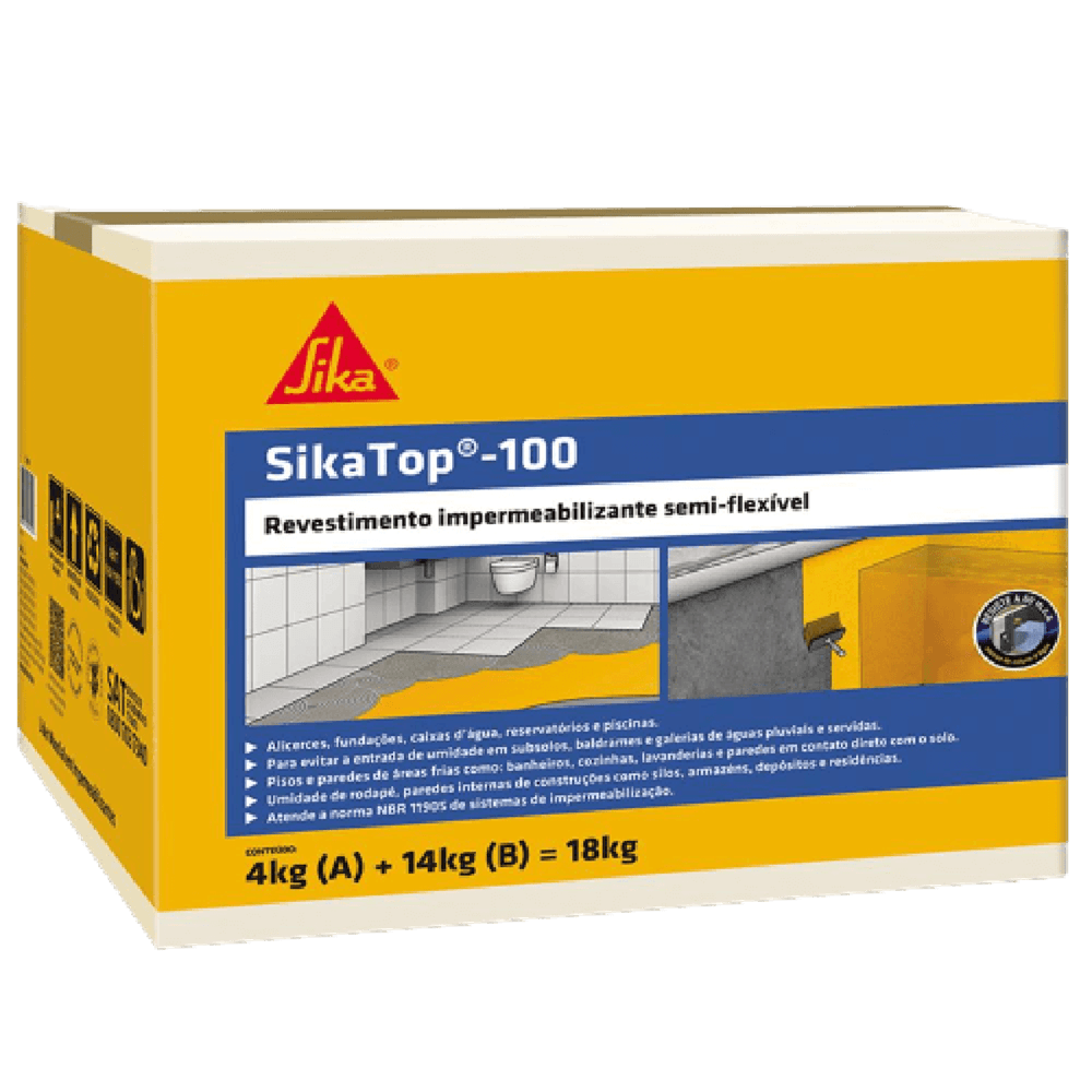 Imagem do produto Sika Top-100 18 Kilos - 428057 - SIKA