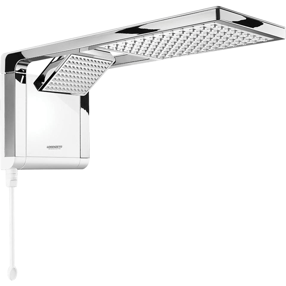 Imagem do produto Chuveiro Acqua Duo Branco Cromado 220V 7800W - 7510101 - LORENZETTI