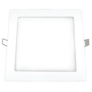 Plafon Led de Embutir 12 Watts 6500K Bivolts Quadrado - 03209 - OUROLUX