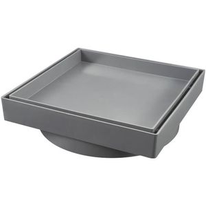 Ralo Invisível 15x15cm Cinza - 1617 - ESTRELA