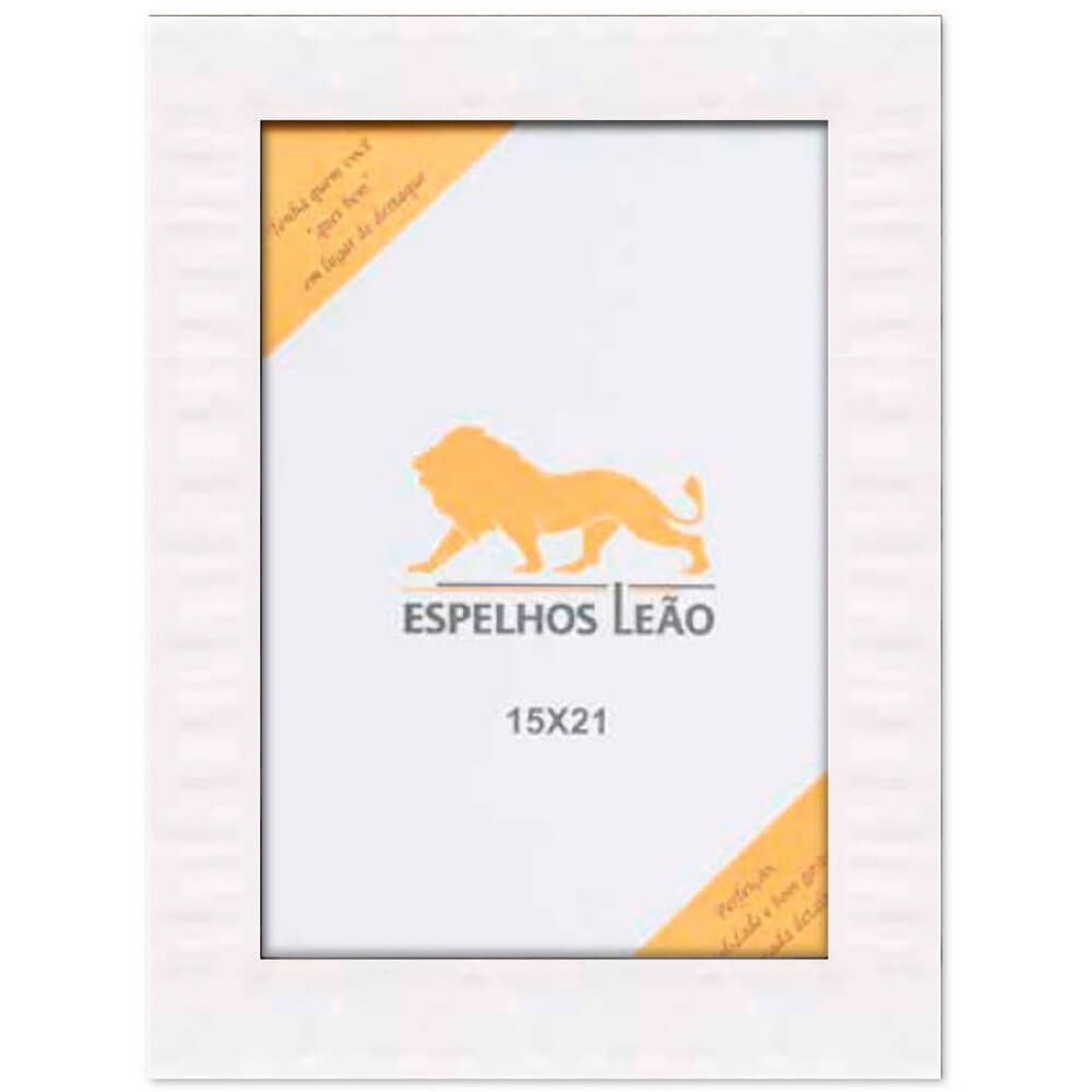 Imagem do produto Quadro para Fotos Coral 15 Branco 15 x 10 cm - 2013.052BC - LEÃO