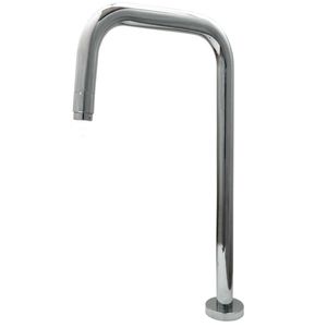 Torneira de Mesa Alta Tubo Redondo 23mm Modelo U Cromada 1242 - 772198 - STOC