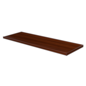 Prateleira em MDP com Fixação Invisível 25 x 60 cm Tabaco - PI-25X60-TB - MULTIVISAO
