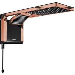Chuveiro Acqua Duo Black Rose Gold 220 Volts 6800 Watts - 7510128 - LORENZETTI