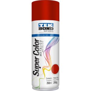 TINTA SPRAY 350ML VERMELHO METALICO