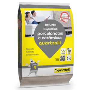 Rejunte Porcelanatos e Cerâmicas 5 Kilos Cortiça - 0110.00146.0030FD - QUARTZOLIT