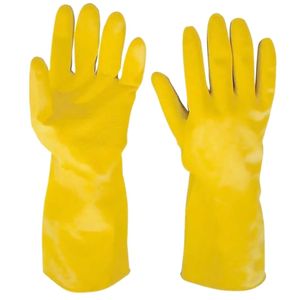 Luva de Latex Plus Amarela Extra Grande - AT1301EG - PINCÉIS ATLAS