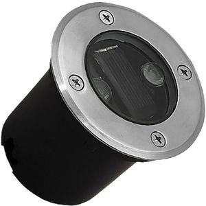 Spot de Embutir Solar para Solo 2 Watts 20 Lumens Verde - 9659 - GAYA
