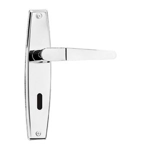 Conjunto De Fechadura Interna 1000 Alavanca Cromado - 91563 - SILVANA