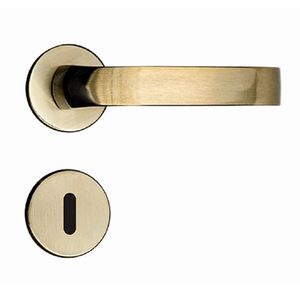 Conjunto de Fechadura 1400 Interna Ravena Roseta Oxidada 1410/28RO - 94432 - SILVANA