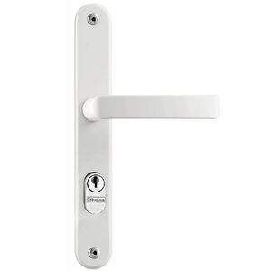 Fechadura 2000S Externa Italy Espelho Uno Branco 2002/10UB - 90779 - SILVANA