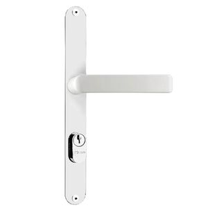 Fechadura 2100S Externa Italy Espelho Slim Branco 2002/10LB - 93213 - SILVANA