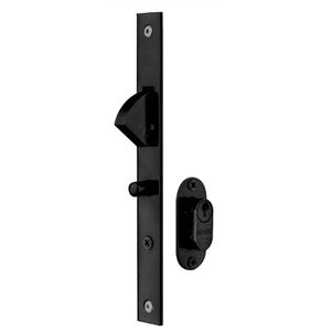 Conjunto De Fechadura Externa 7000 Italy Preto - 92414 - SILVANA