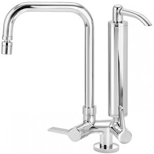 Torneira com Filtro para Cozinha Clean 1/4 de Volta Bica Móvel C62 Cromada - ESTEVES