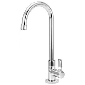Torneira para Lavatório de Mesa Bica Alta 1/4 Volta Clean C62 Cromado - VTL620CWB - ESTEVES