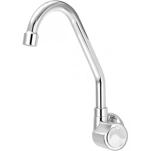 Torneira para Cozinha Mônaco Plus 1/4 de Volta Bica Móvel 1168 C40 Cromada de Parede - VTP140CWB - ESTEVES