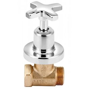 Acabamento para Registro 1/2"",3/4"",1"" C34 Cromado - VAD205CWB - ESTEVES