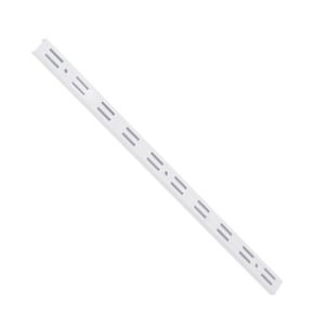 Trilho Duplo em Aço 150cm Branco - TD-150-BR - MULTIVISÃO