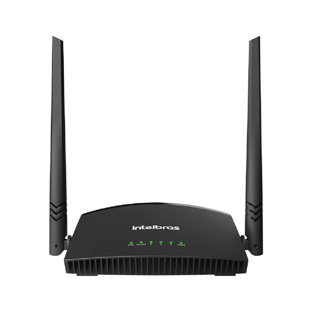 Imagem do produto Roteador Wi-Fi 300 Mbps Preto - 4750073 - INTELBRAS