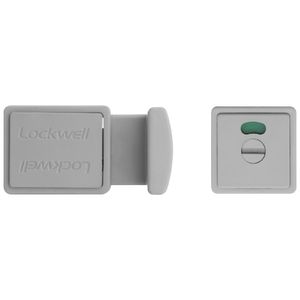 Tarjeta Livre e Ocupado Cinza - 722 - LOCKWELL