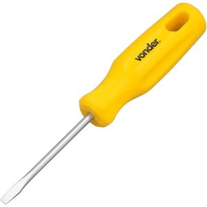 Chave de Fenda B 1/8"" x 2"" Aço Cromado com Ponta Magnetica - 3070218200 - VONDER