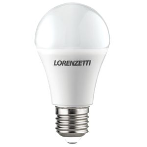 Lâmpada Led Bulbo Bivolt Branca de 15 Watts - 14489 - LORENZETTI