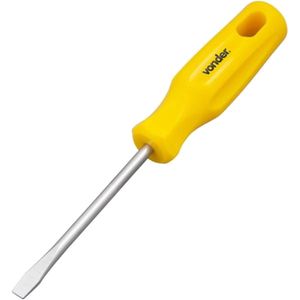 Chave de Fenda J 1/4"" x 4"" Aço Cromado com Ponta Magnetizada - 3070214400 - VONDER