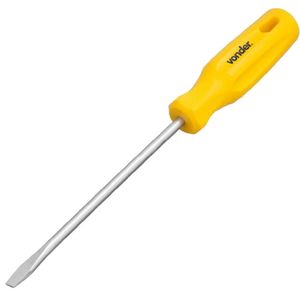 Chave de Fenda L 1/4"" x 6"" Aço Cromado com Ponta Magnetizada - 3070214600 - VONDER