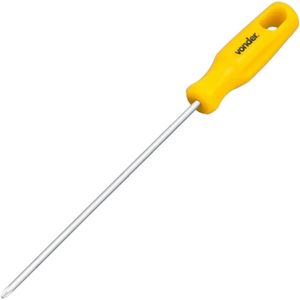 Chave phillips 1/8"" x 5"" Aço Cromo Vanádio - 3072218500 - VONDER