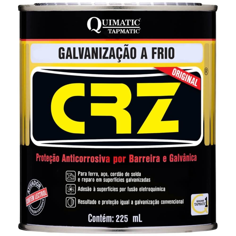 Imagem do produto CRZ Galvanização a Frio 225ml - DB1 - TAPMATIC