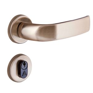 Fechadura Home Externa Bronze Latonado - 66161 - ALIANÇA