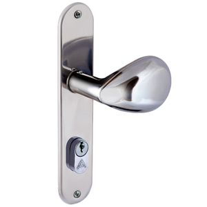 Fechadura Golf Externa Inox Polido F2600/80 - 64075 - ALIANÇA
