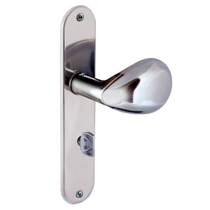 Fechadura Golf para Banheiro Inox Polido F2800/80 - 64099 - ALIANÇA