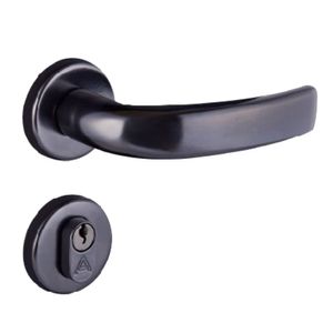 Fechadura Galaxy Externa Preto Fosco - 82505 - ALIANÇA