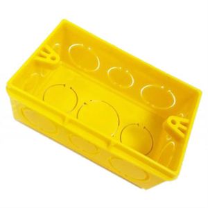 Caixa de Luz Tigreflex 4""x2"" Amarela - 33.04.353.8 - TIGRE