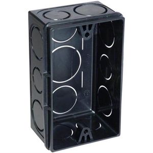 Caixa de Luz Eletroduto Roscável 4""x2"" Preta - 33.04.286.8 - TIGRE