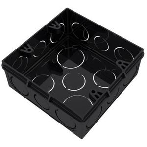 Caixa 4""x4"" para Luz Eletroduto Roscável Preta - 33042884 - TIGRE