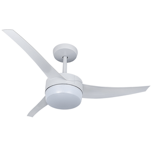 Ventilador de Teto Lunik Branco com 3 Pás de 110 Volts com Controle Remoto - 51-3101 - VENTI DELTA