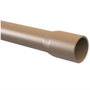 Tubo PVC Para Água Fria Soldável 3 Metros 1.1/4"" 40mm Marrom - 10.12.184.1 - TIGRE