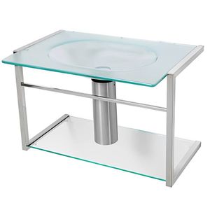 Lavabo em Inox Incolor com 58,5cm - 948-2 - CRIS-METAL